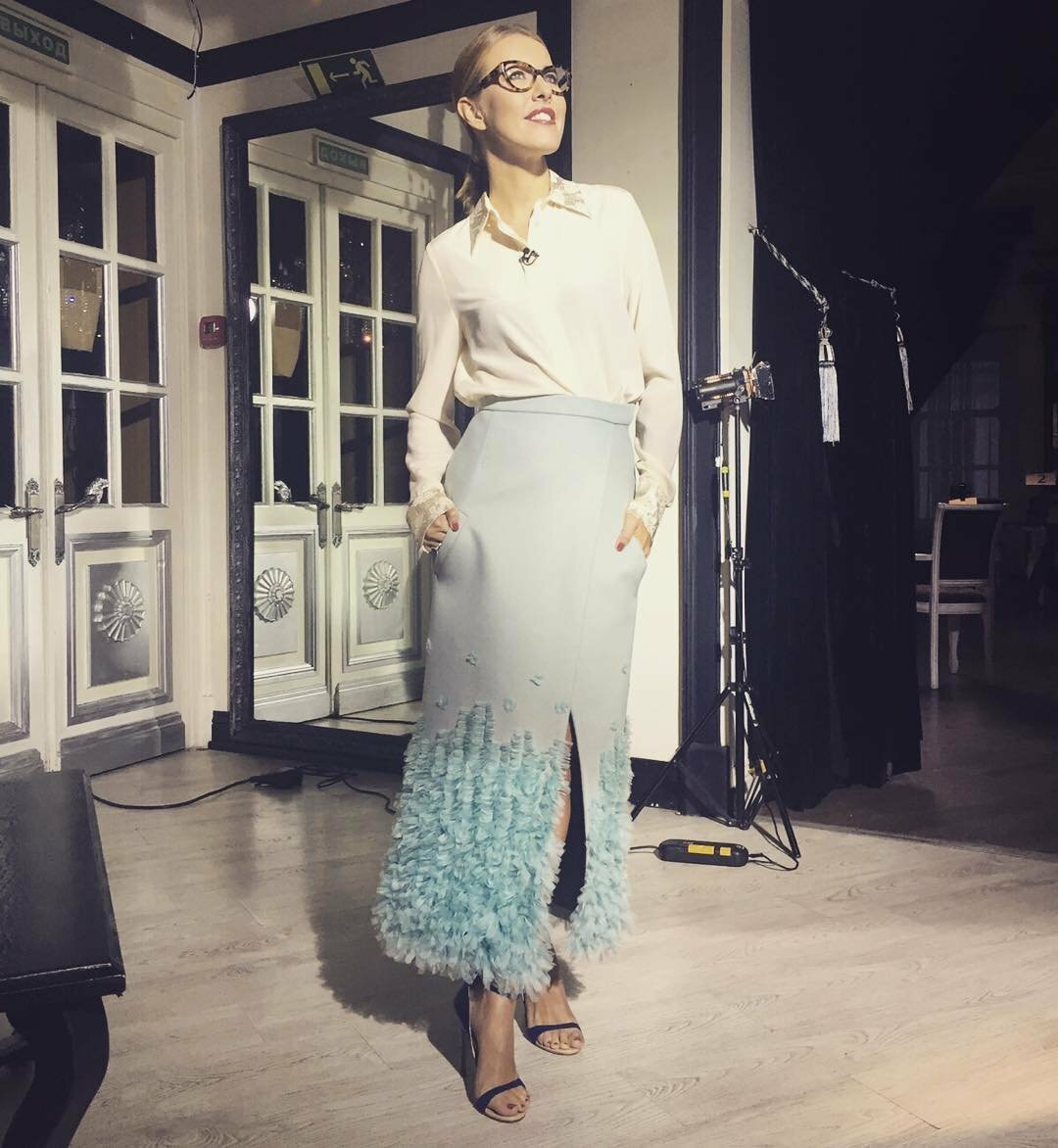 Ксения Собчак в полный рост