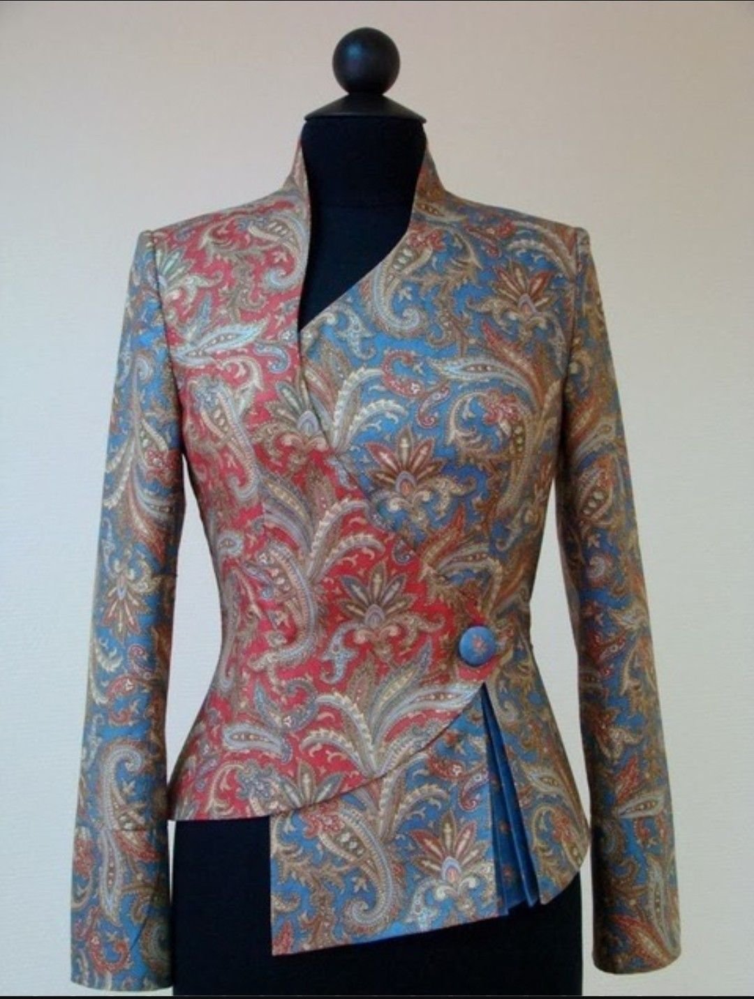 Переделка пиджака в стиле бохо