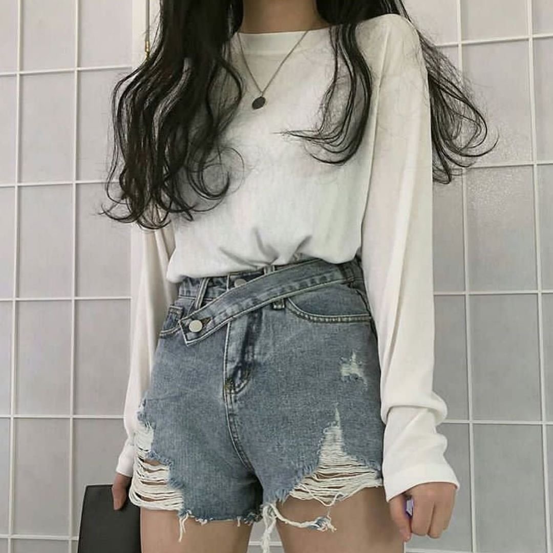 Кореянки в шортах