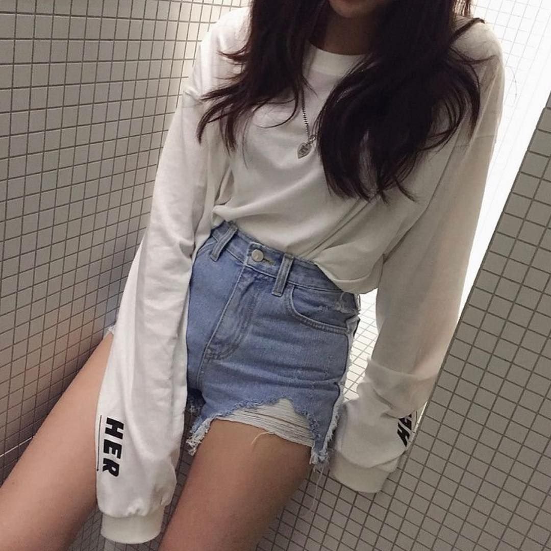 Кореянки в шортах