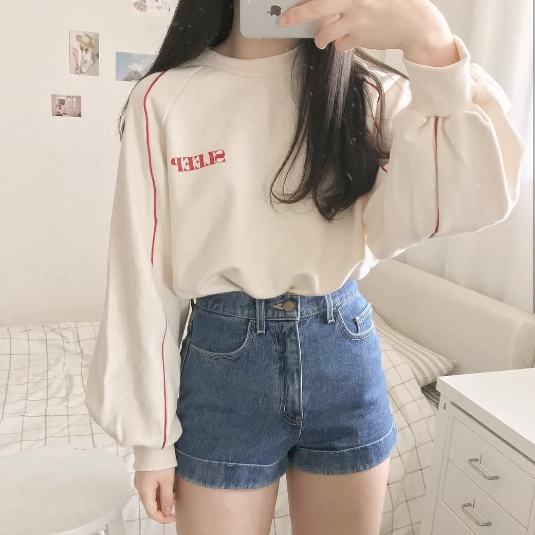 Korean ulzzang девушка с каре