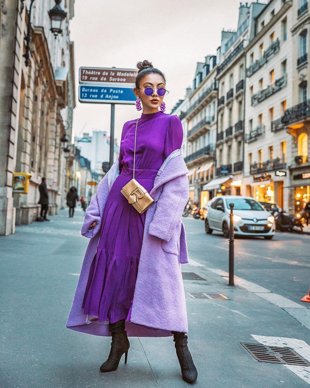 Лавандовые Свадебные туфли