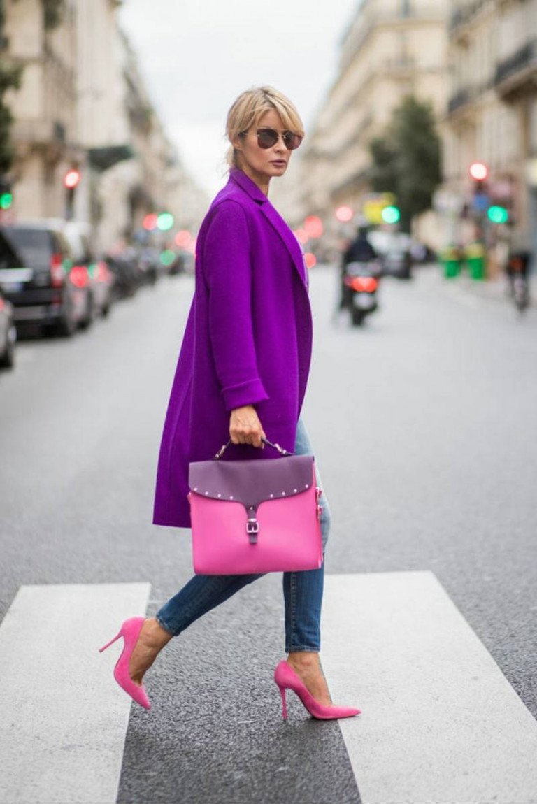 Стильные розовые образы