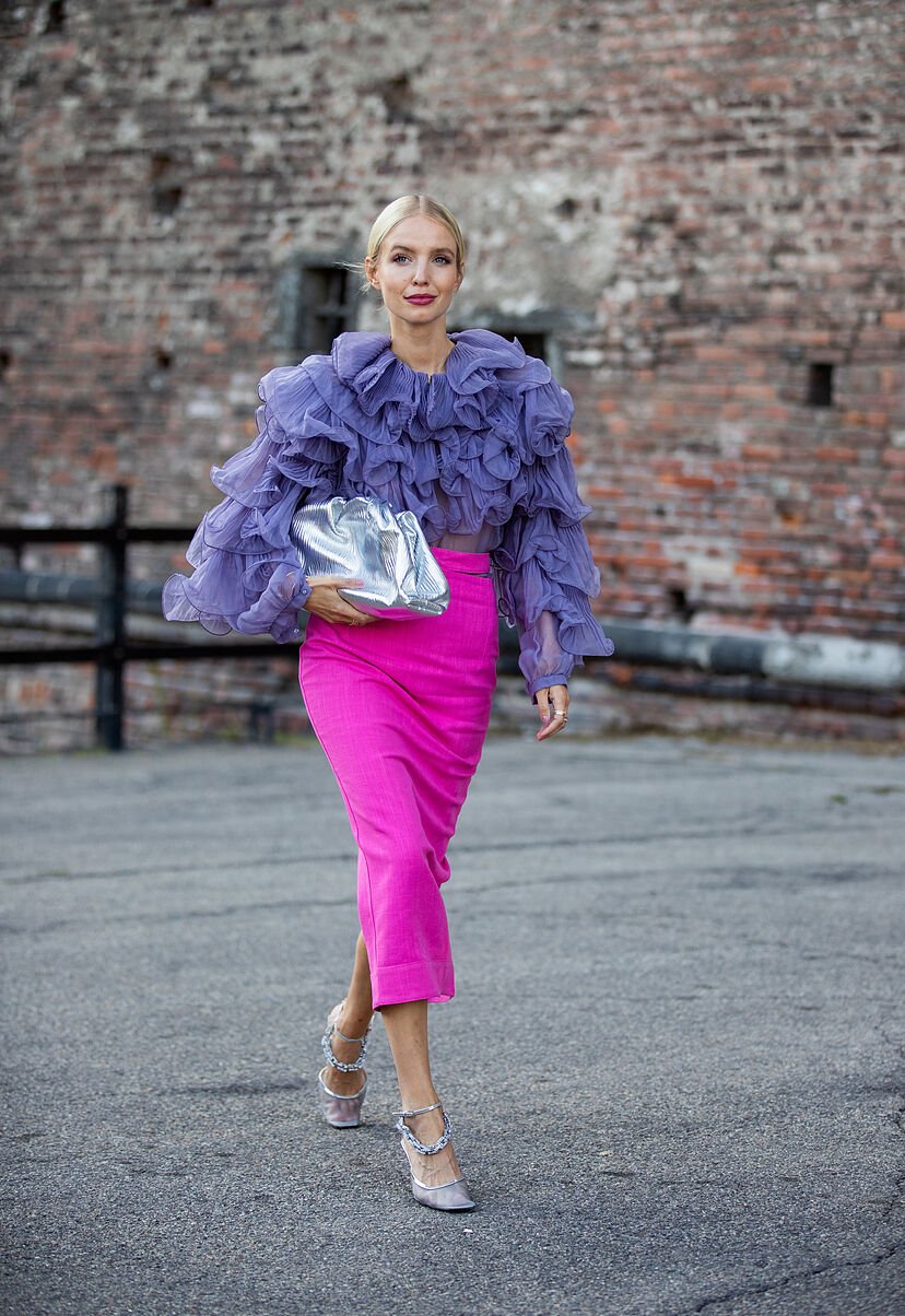 Цвет фуксия сочетание