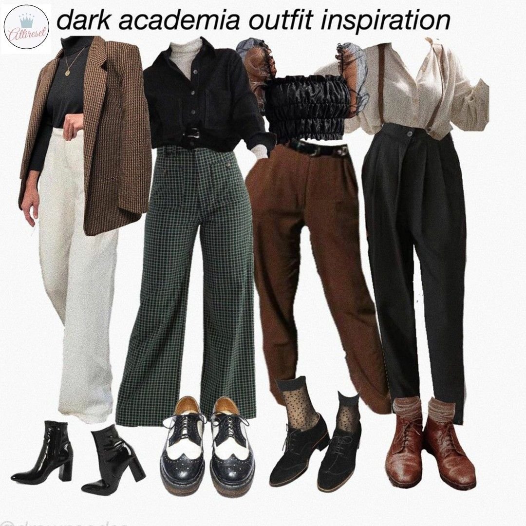 Дарк Академия одежда