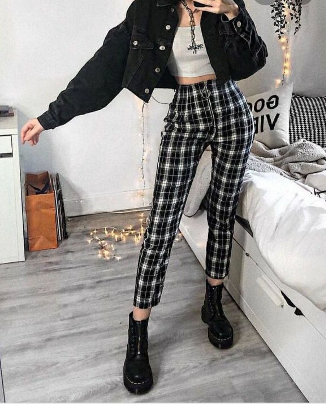 Штаны в стиле гранж