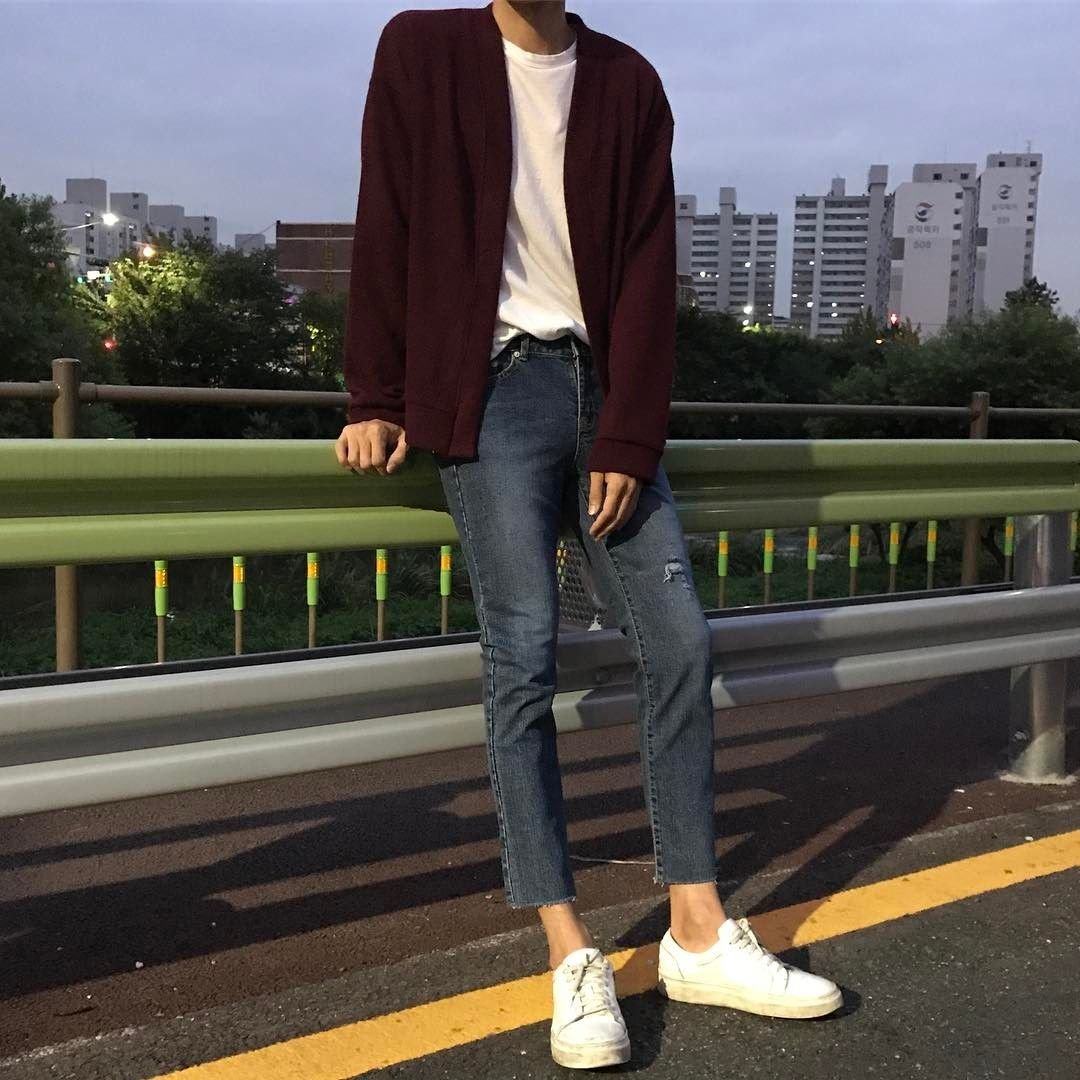 Модные мужские корейские Луки