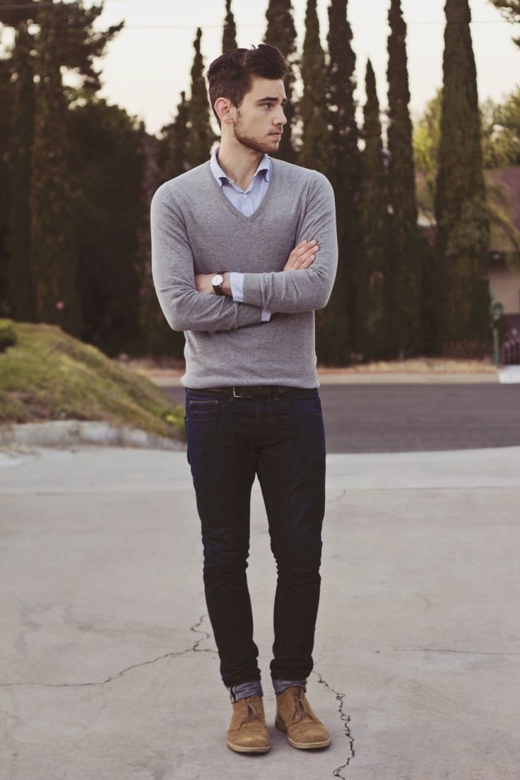 Лук для худых парней