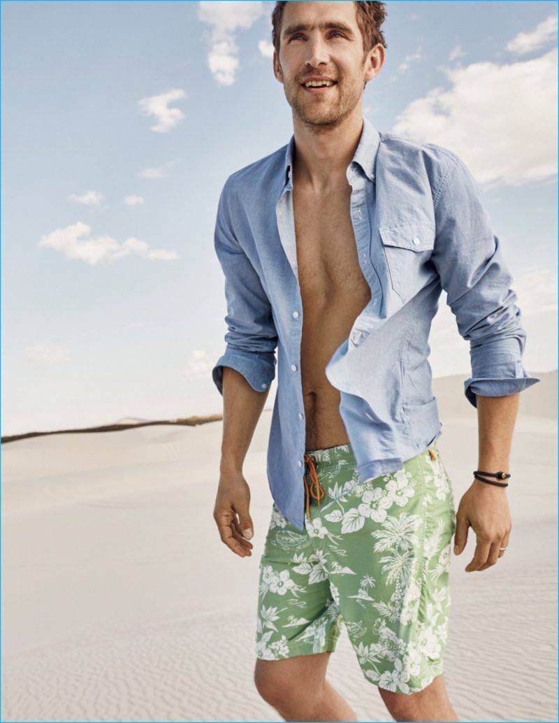 Пляжный стиль мужской