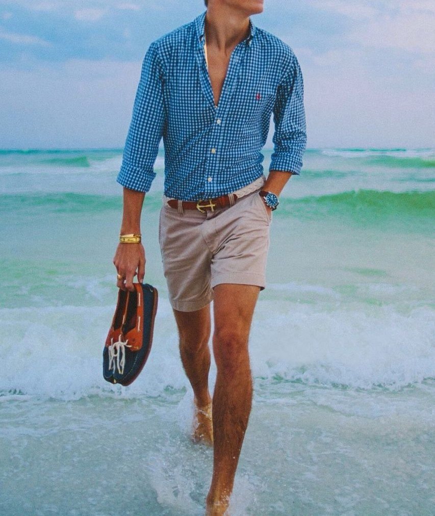 Мужская пляжная мода