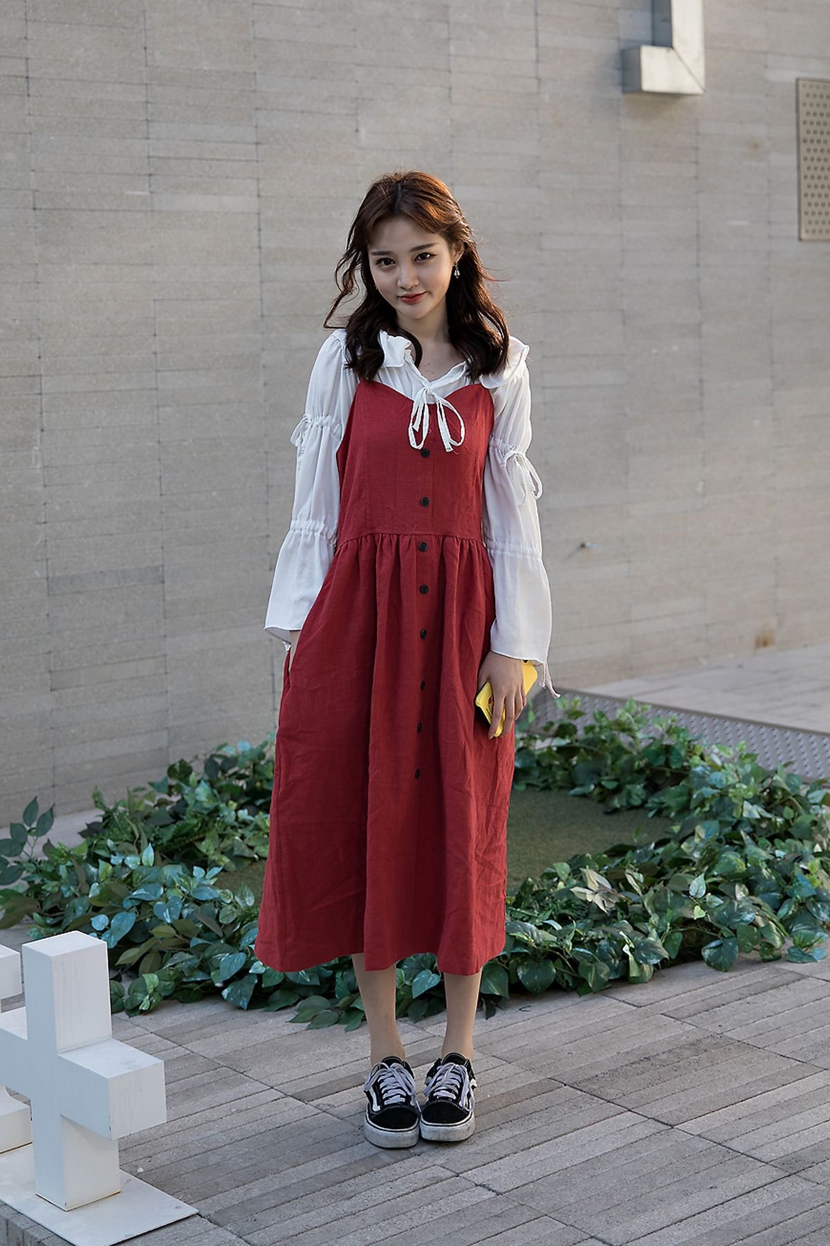 Сарафан в корейском стиле