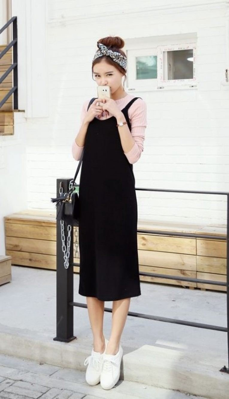 Корейские Луки платья