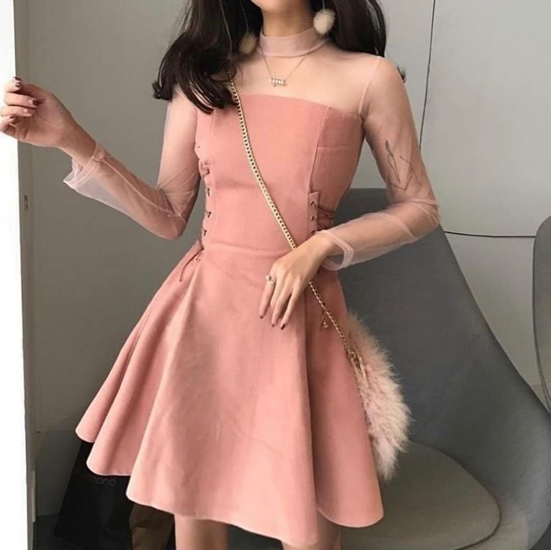 Сарафан в корейском стиле