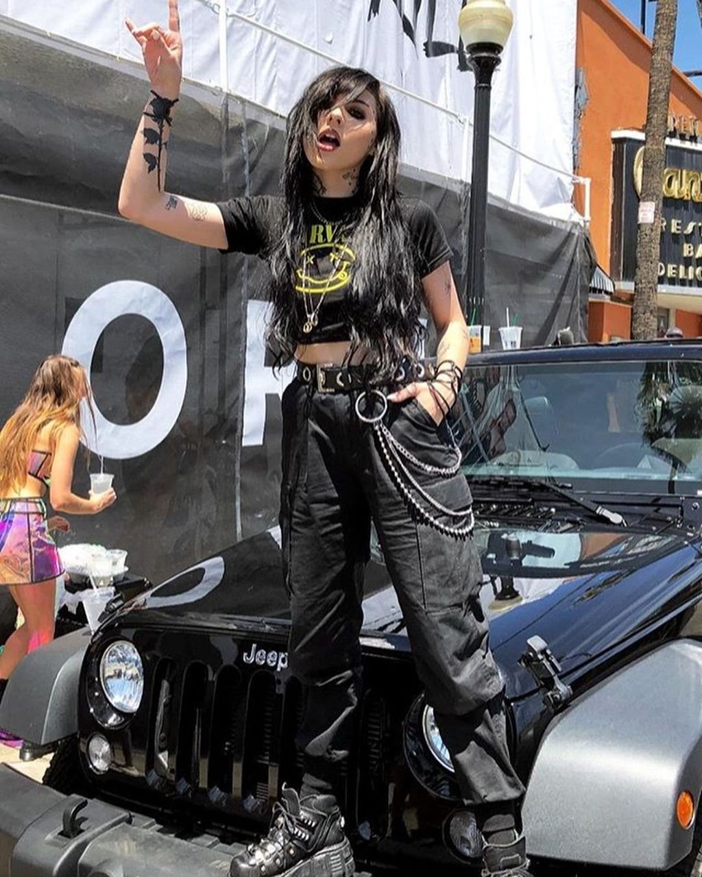 Глэм-рок стиль Мадонна