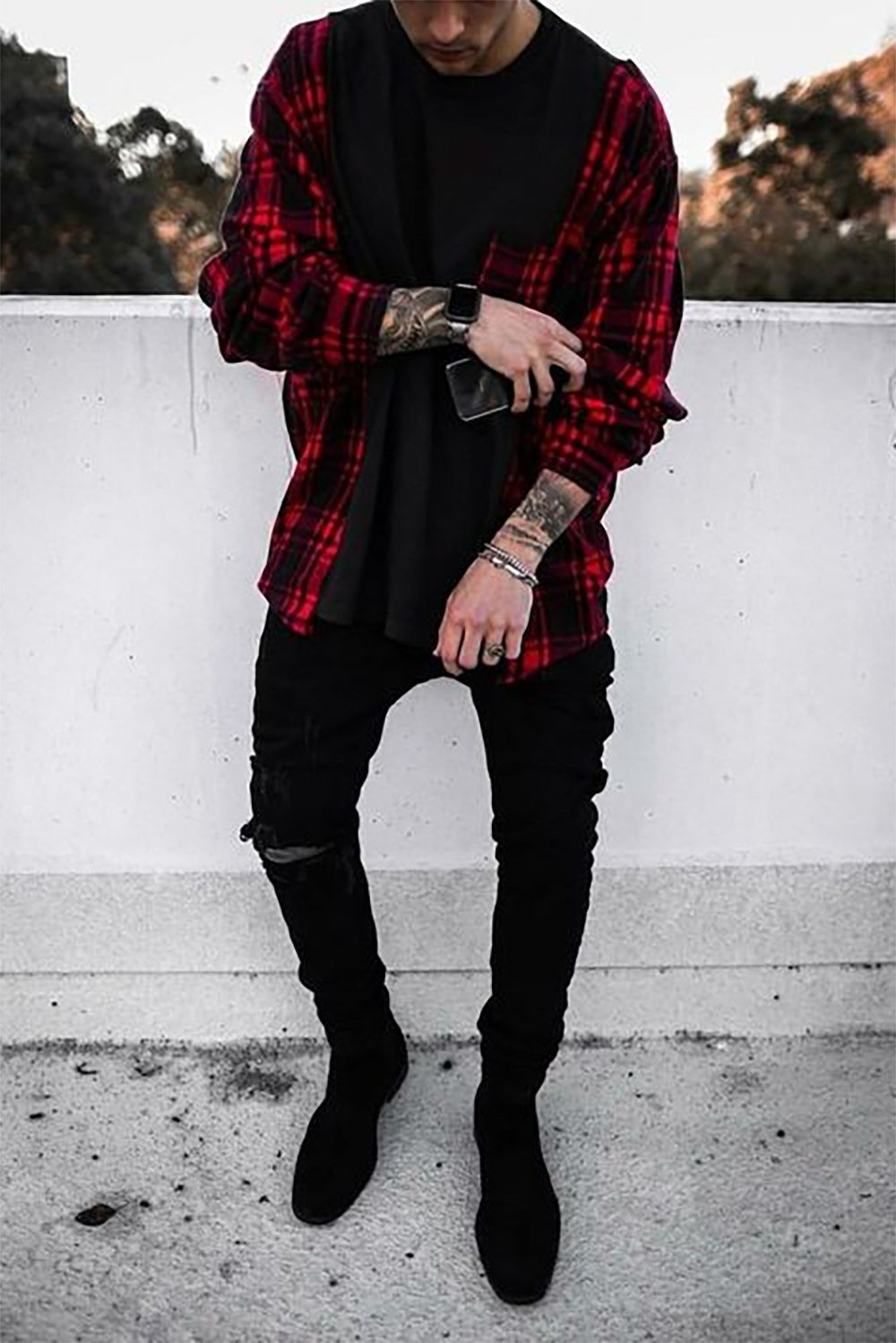 Грандж стиль мужской