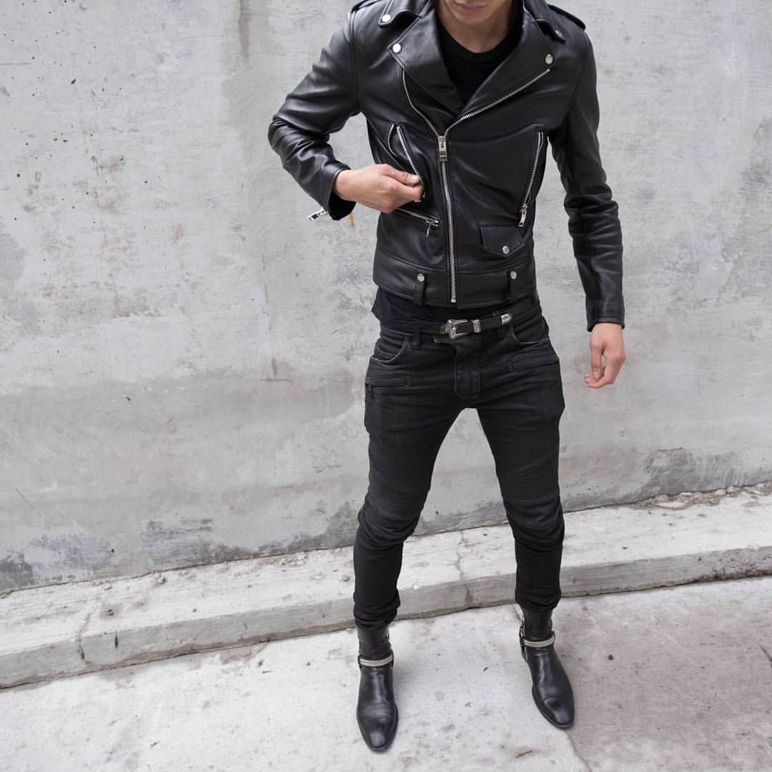 Стиль с косухой мужской