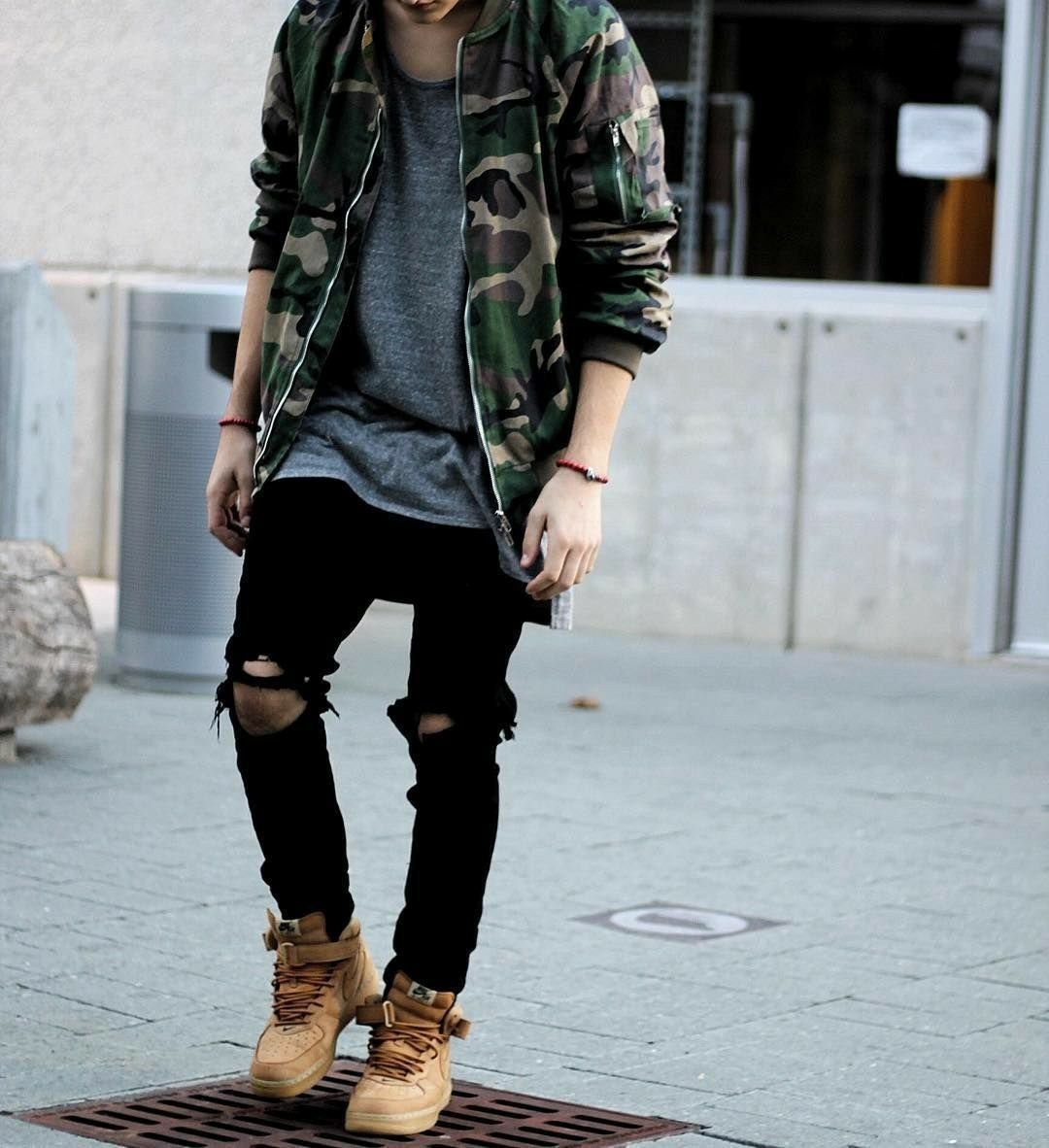 Грандж стиль мужской