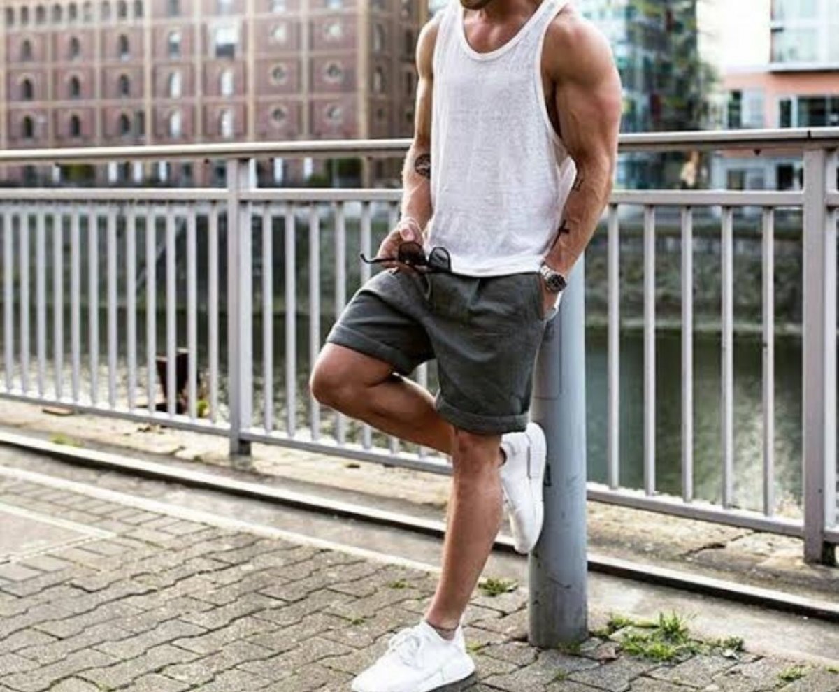 Летний мужской лук