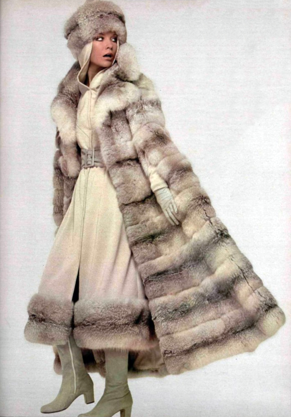 Винтажная шуба