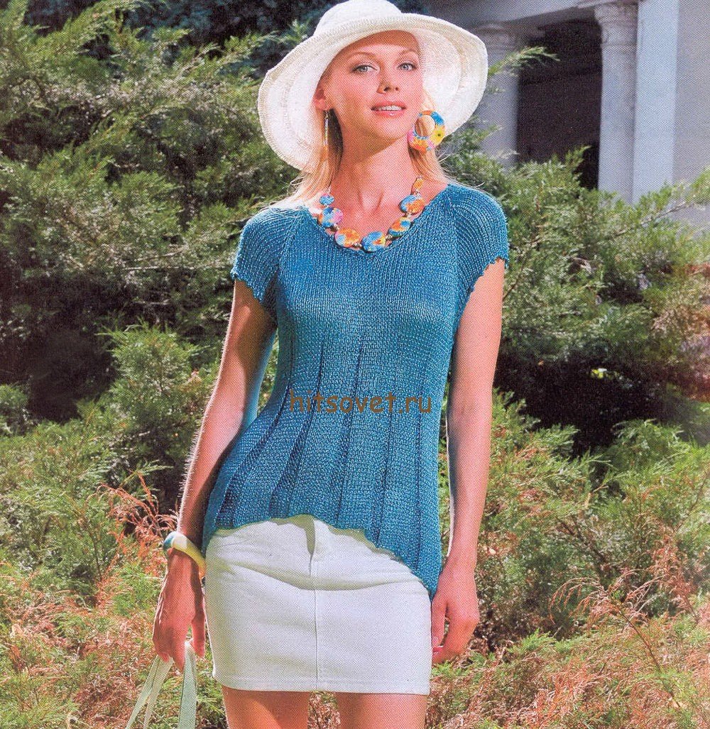 Летняя вязанная кофочка