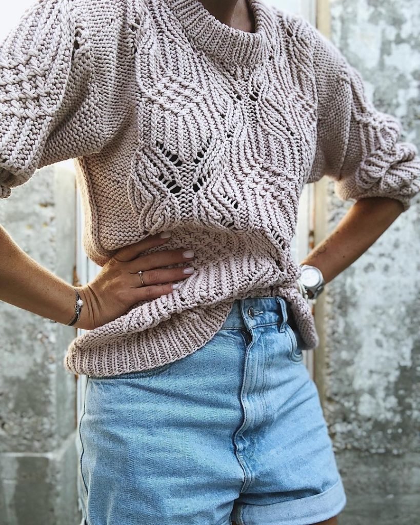 Свитер Татьяны Шайдуллиной схема