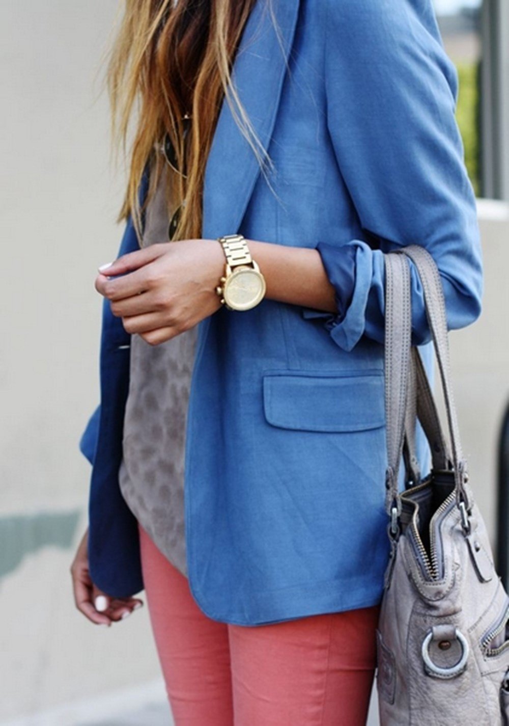 Образ в голубом цвете