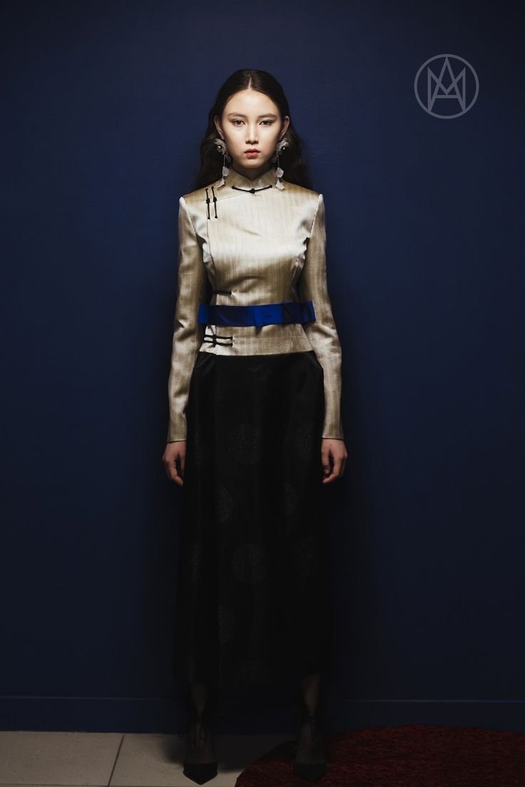 Стилизованное бурятское платье