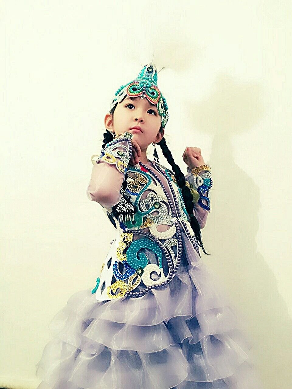 Платье в бурятском стиле