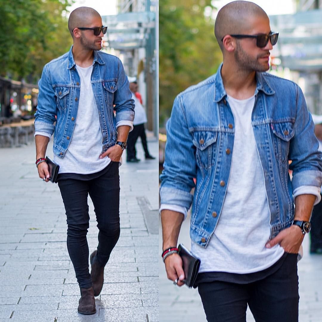 Стиль одежды для лысых мужчин