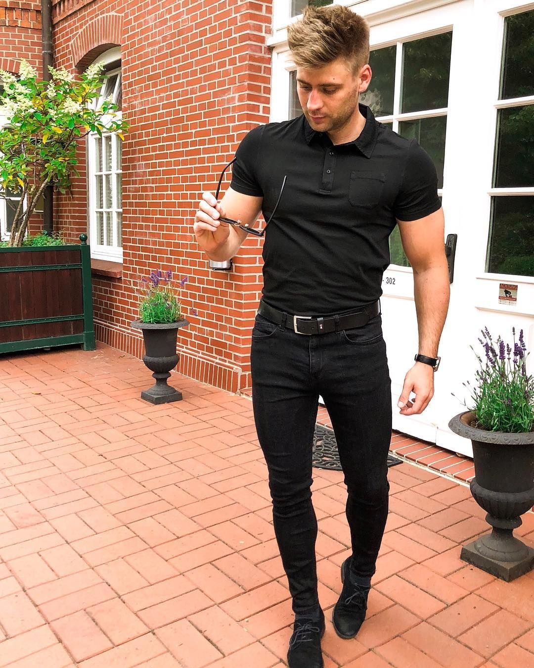 Кэжуал тотал Блэк мужской