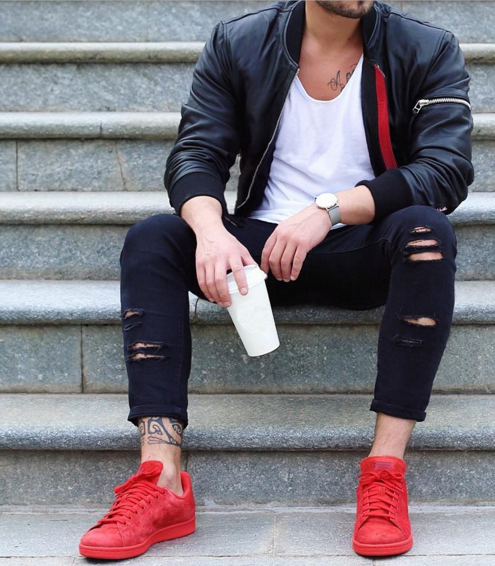 Кэжуал тотал Блэк мужской