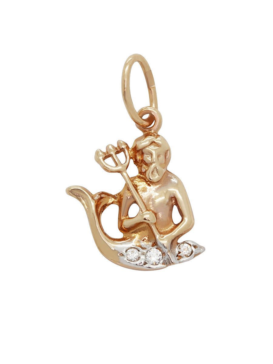 Подвес золото 585 Водолей gold585