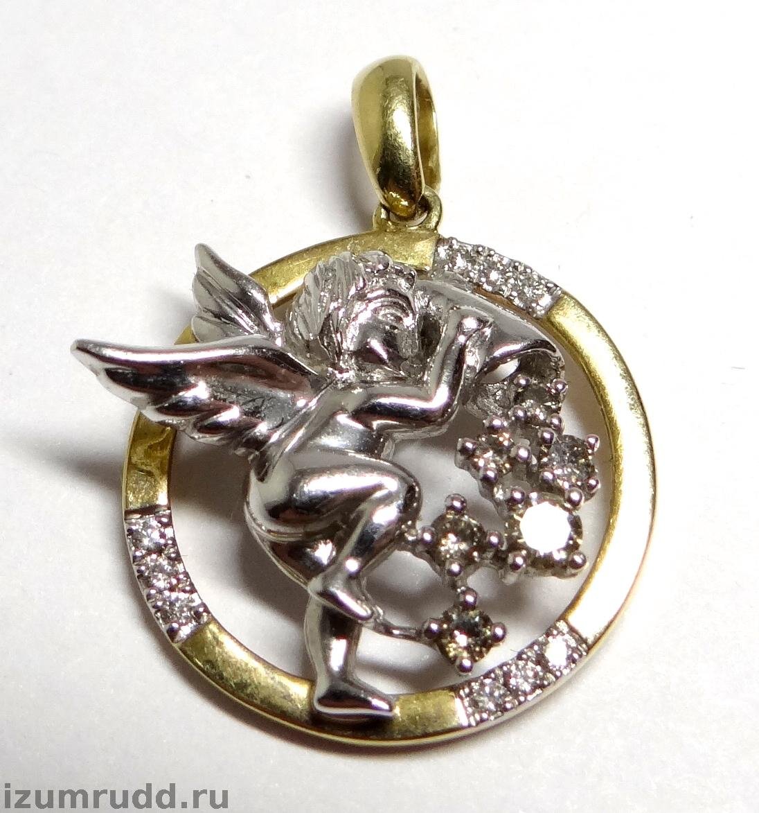 Санлайт серебро подвеска знак зодиака Водолей