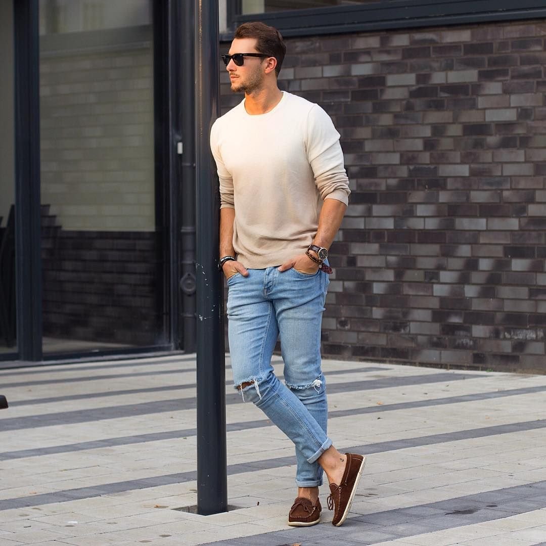 Мужские Луки с рубашкой