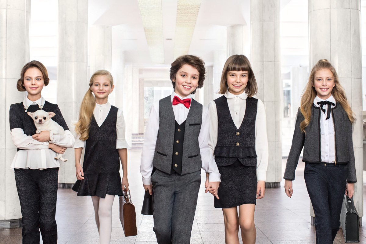 Стильная одежда для школы