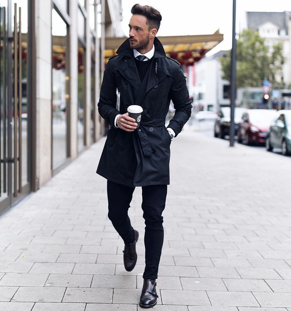 Пальто Кэжуал мужское