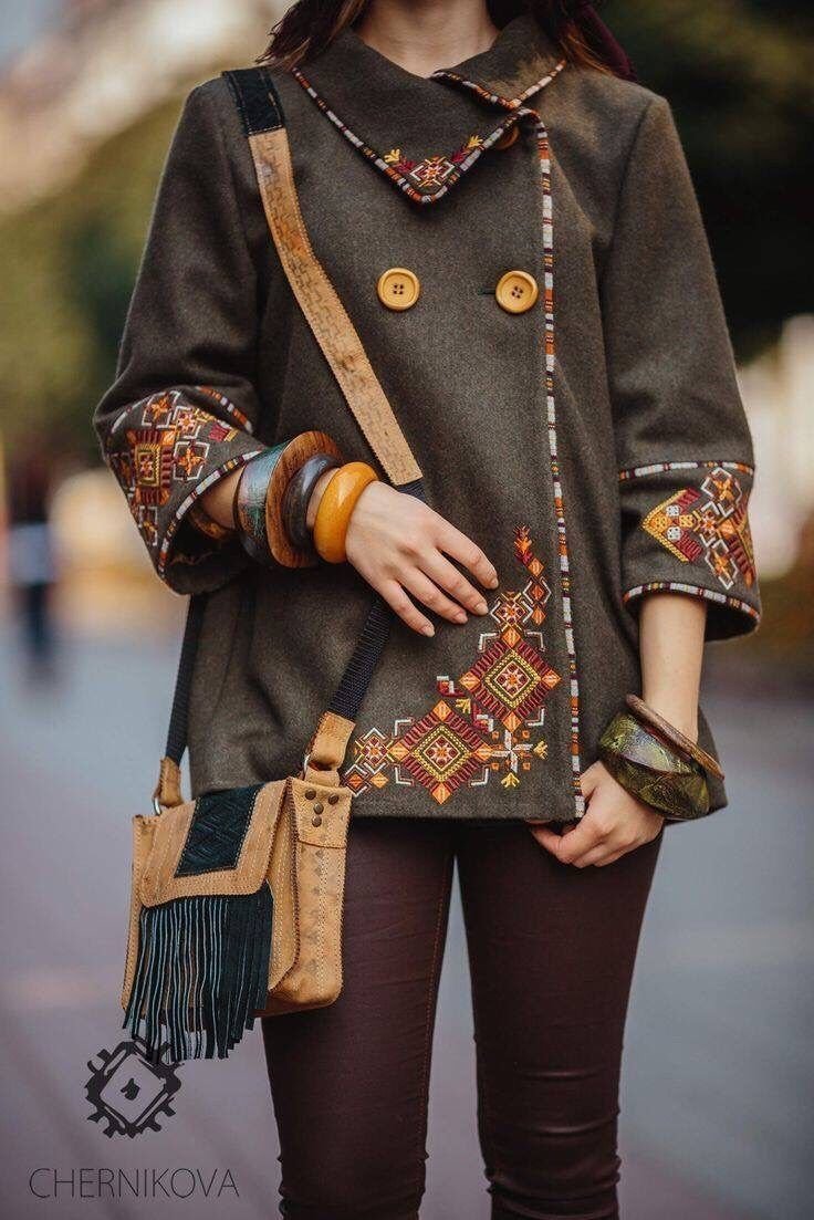 Джинсовая куртка пэчворк