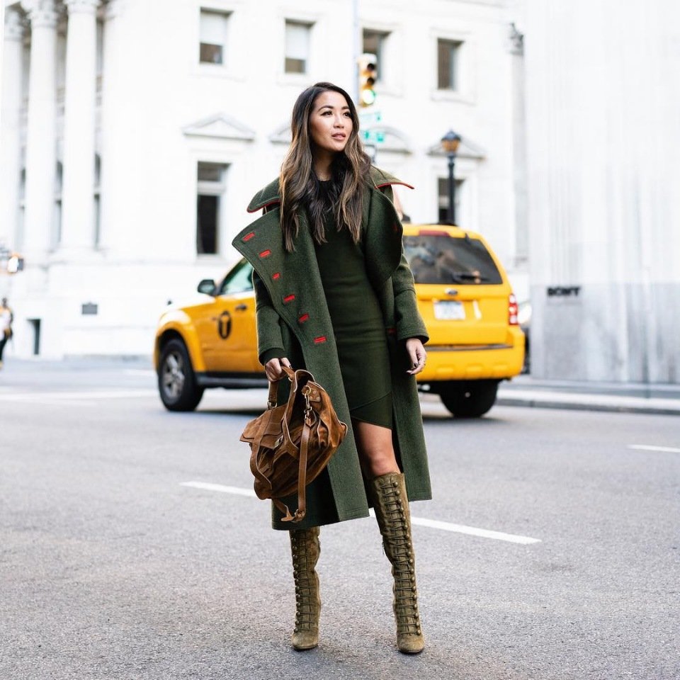 Образ с зелеными сапогами