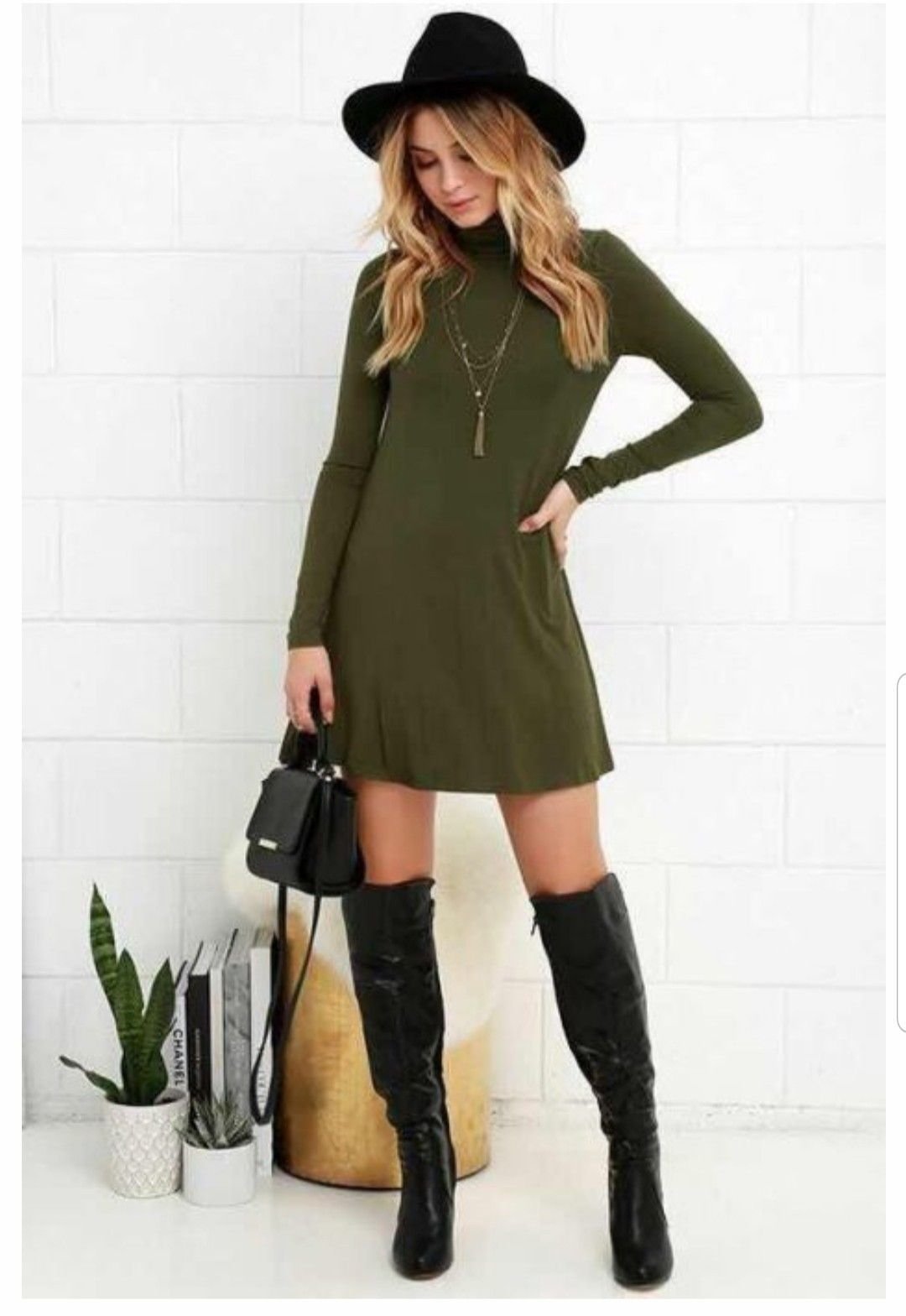 Образ с зелеными сапогами