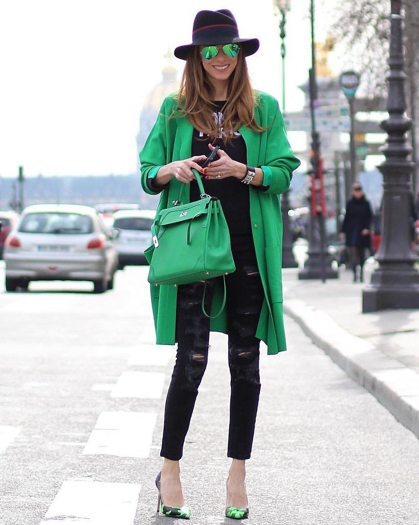 Модные яркие образы