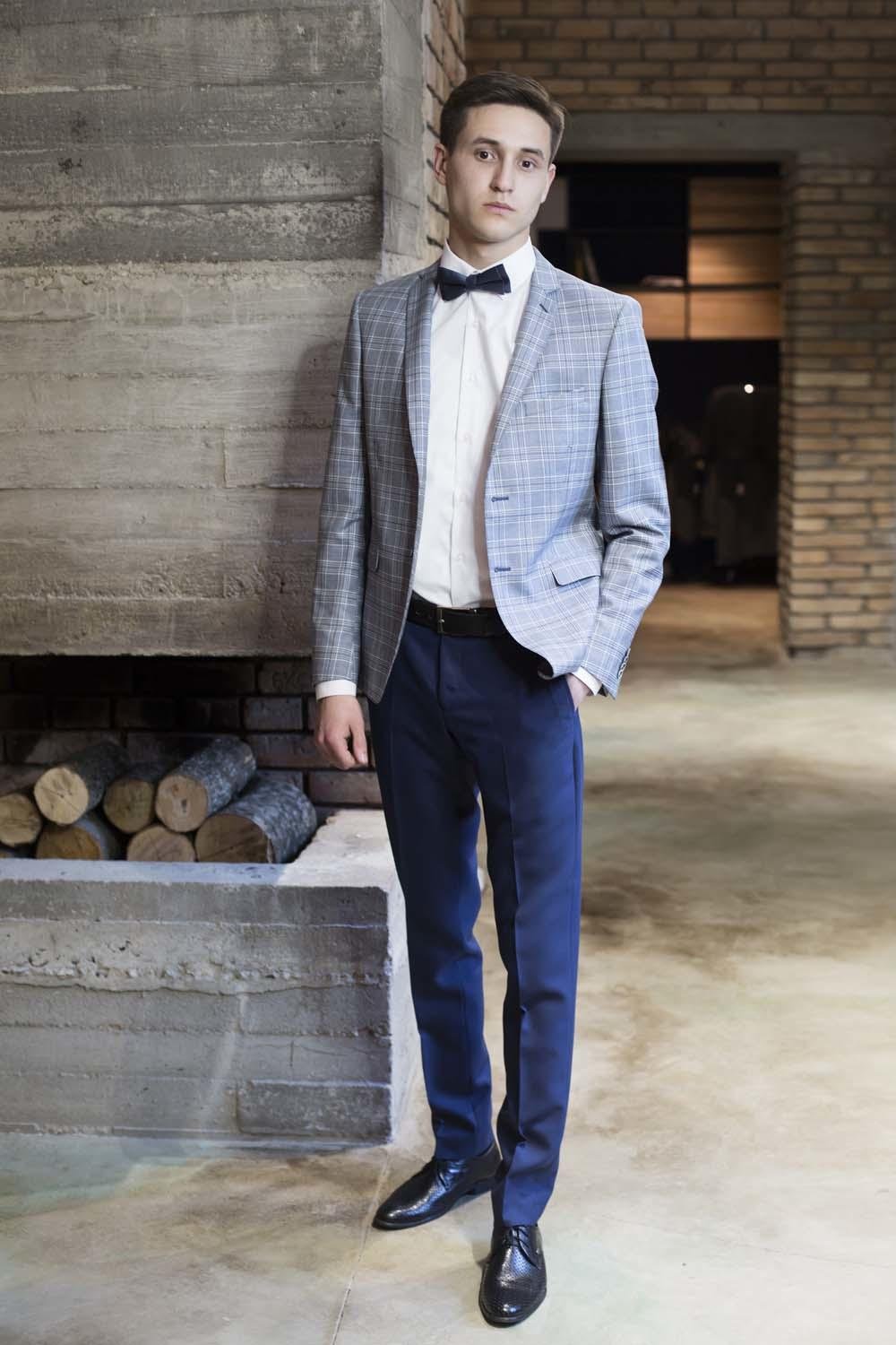 Стильный мужской образ на выпускной