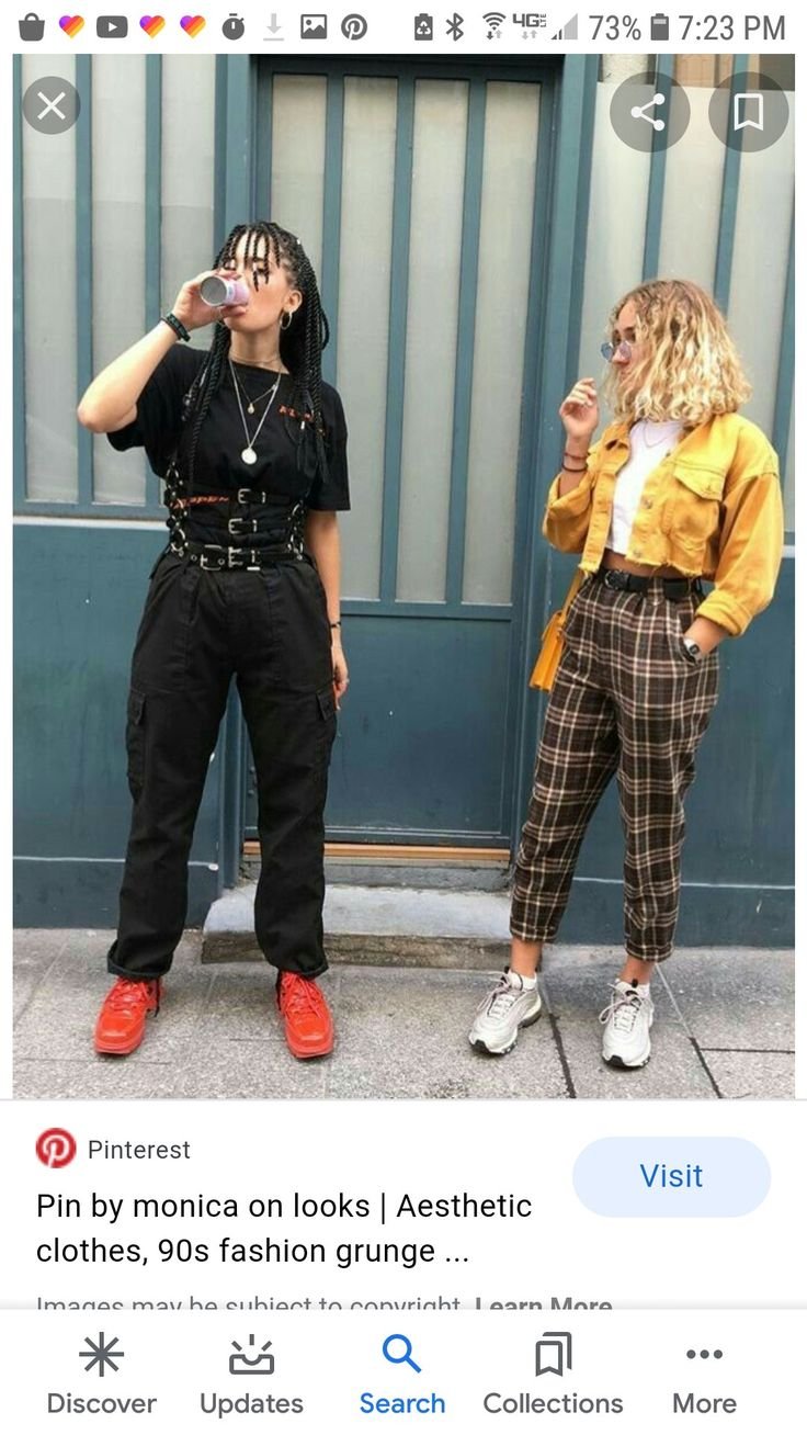 90s aesthetic Грандж одежда