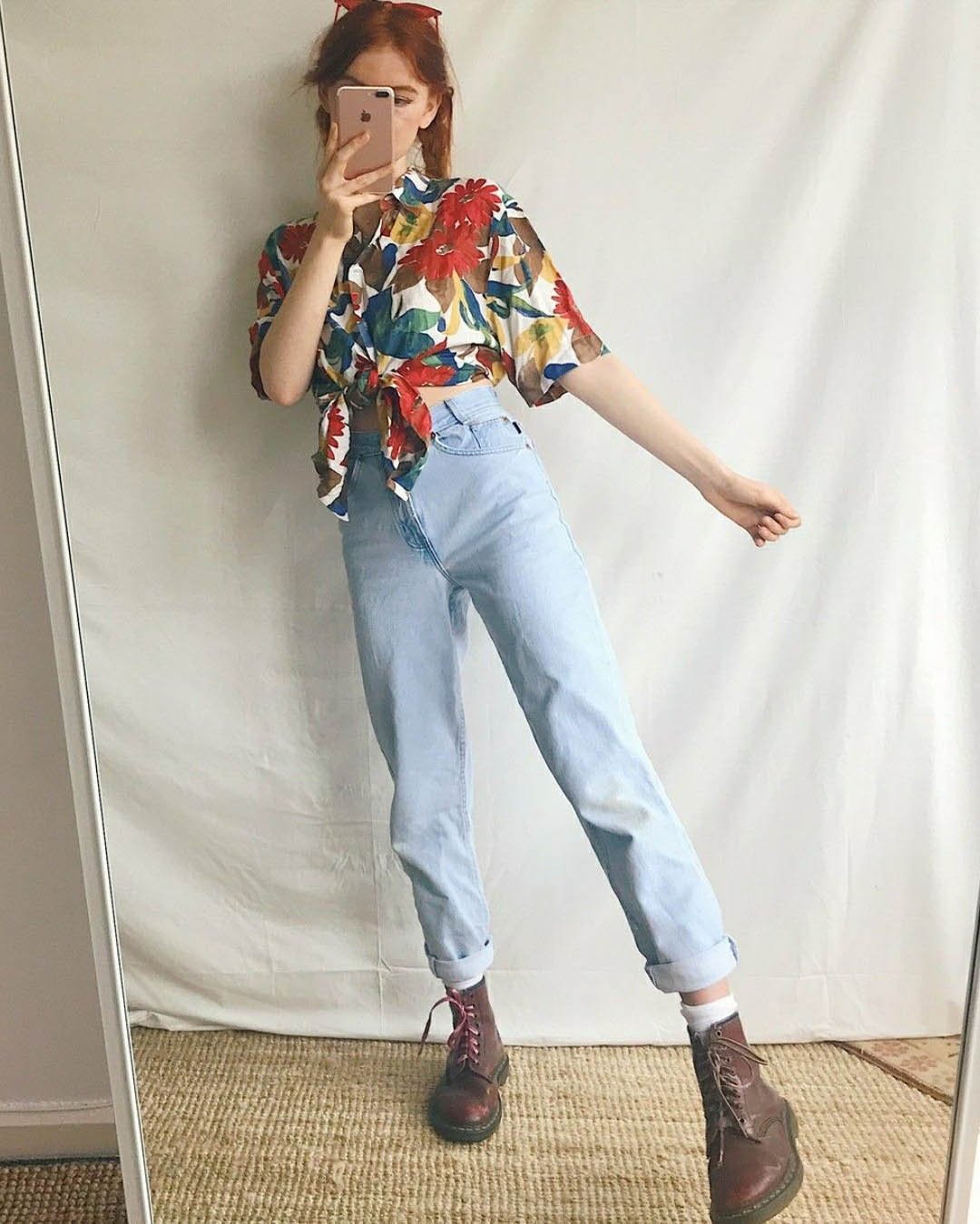 Лук в стиле 90-х