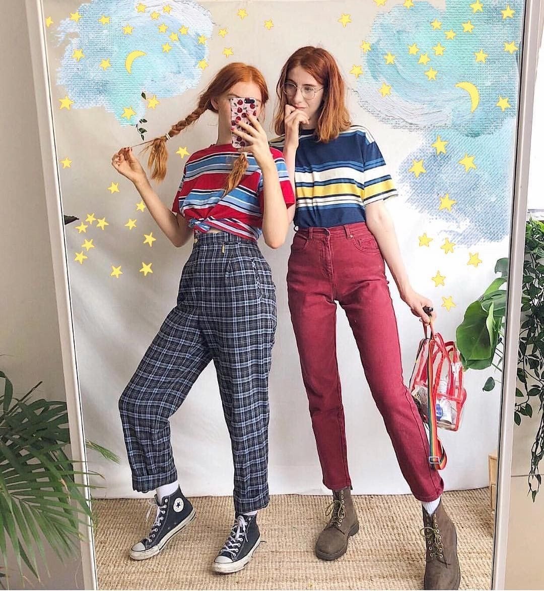 Подростковый стиль одежды 80-х