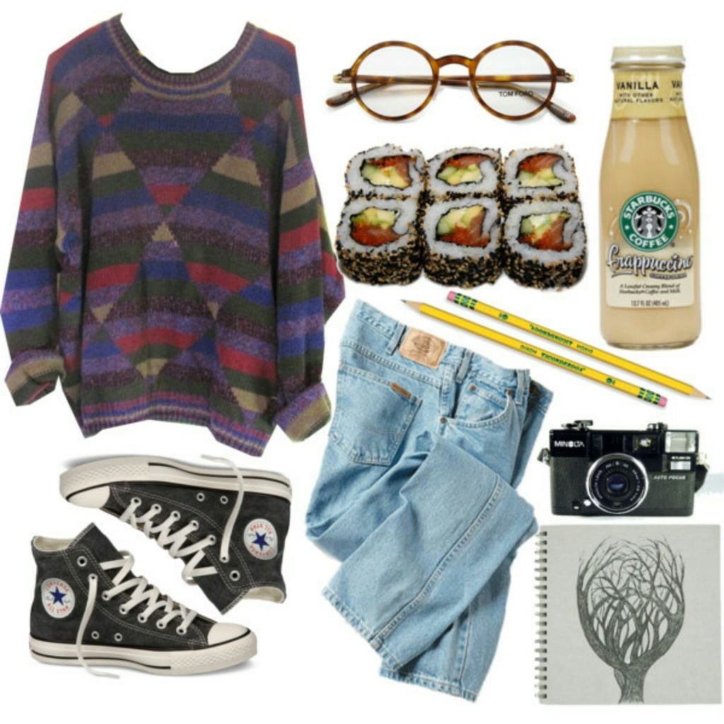 Комплект в стиле гранж