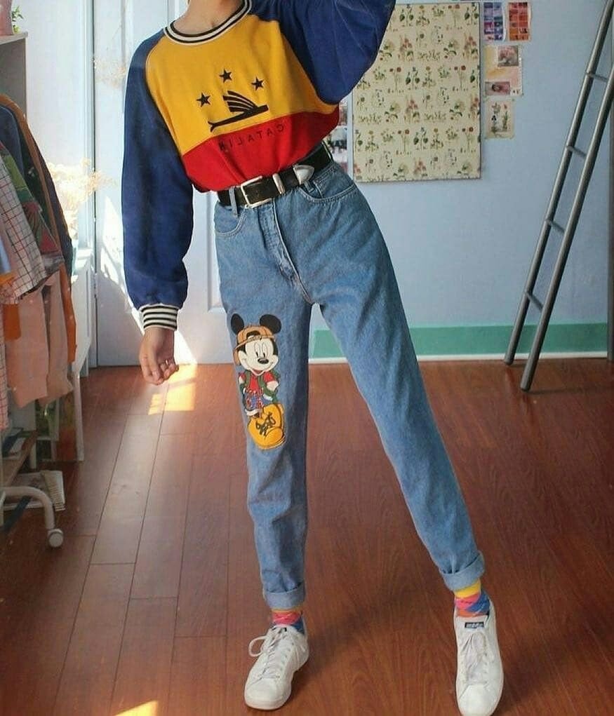 Одежда в стиле 90-х Луки