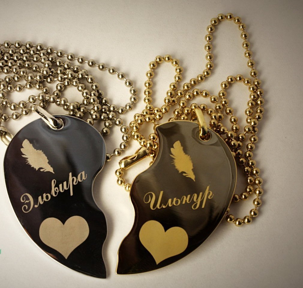 Подвеска в виде сердечка