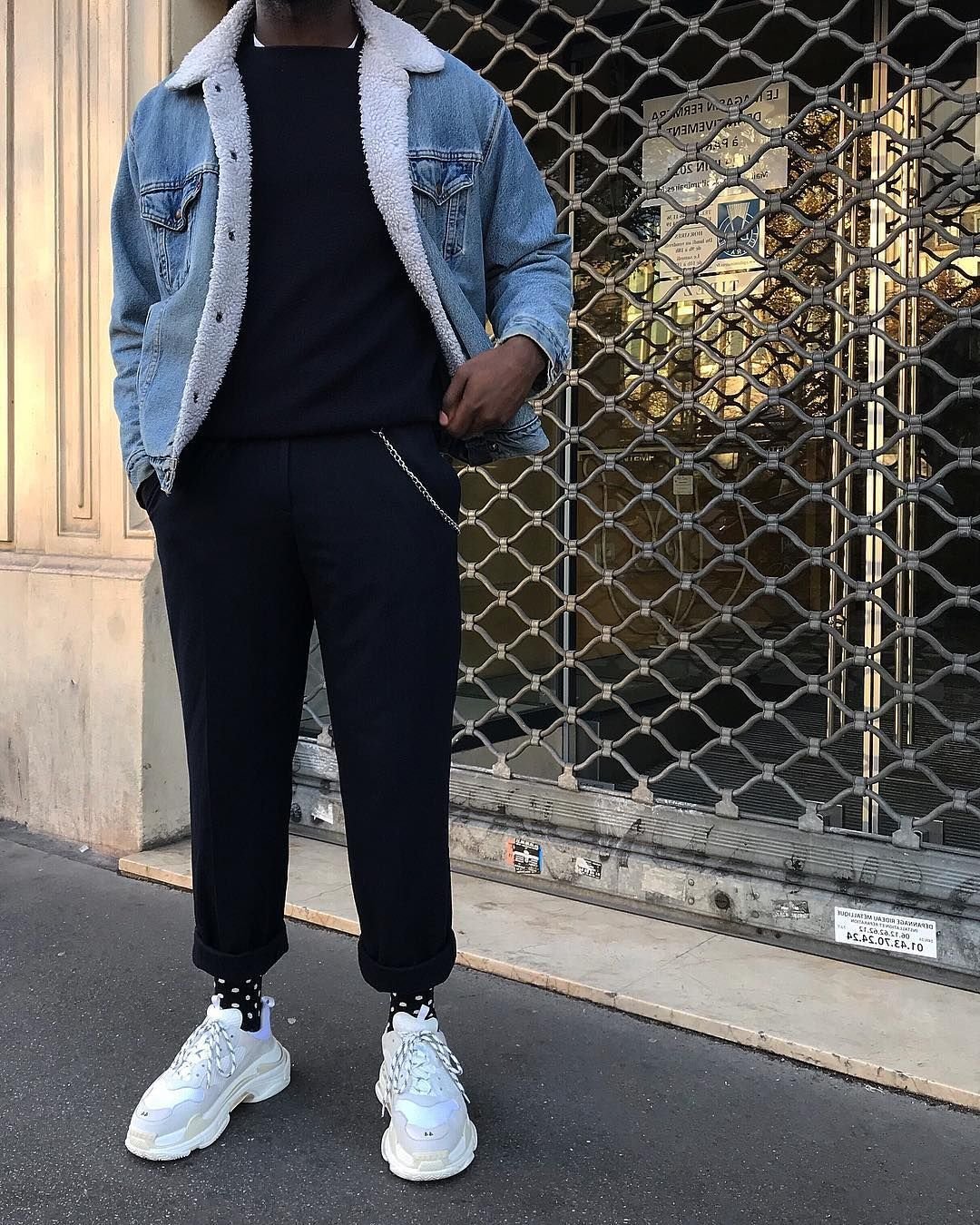 Кроссовки с брюками мужские