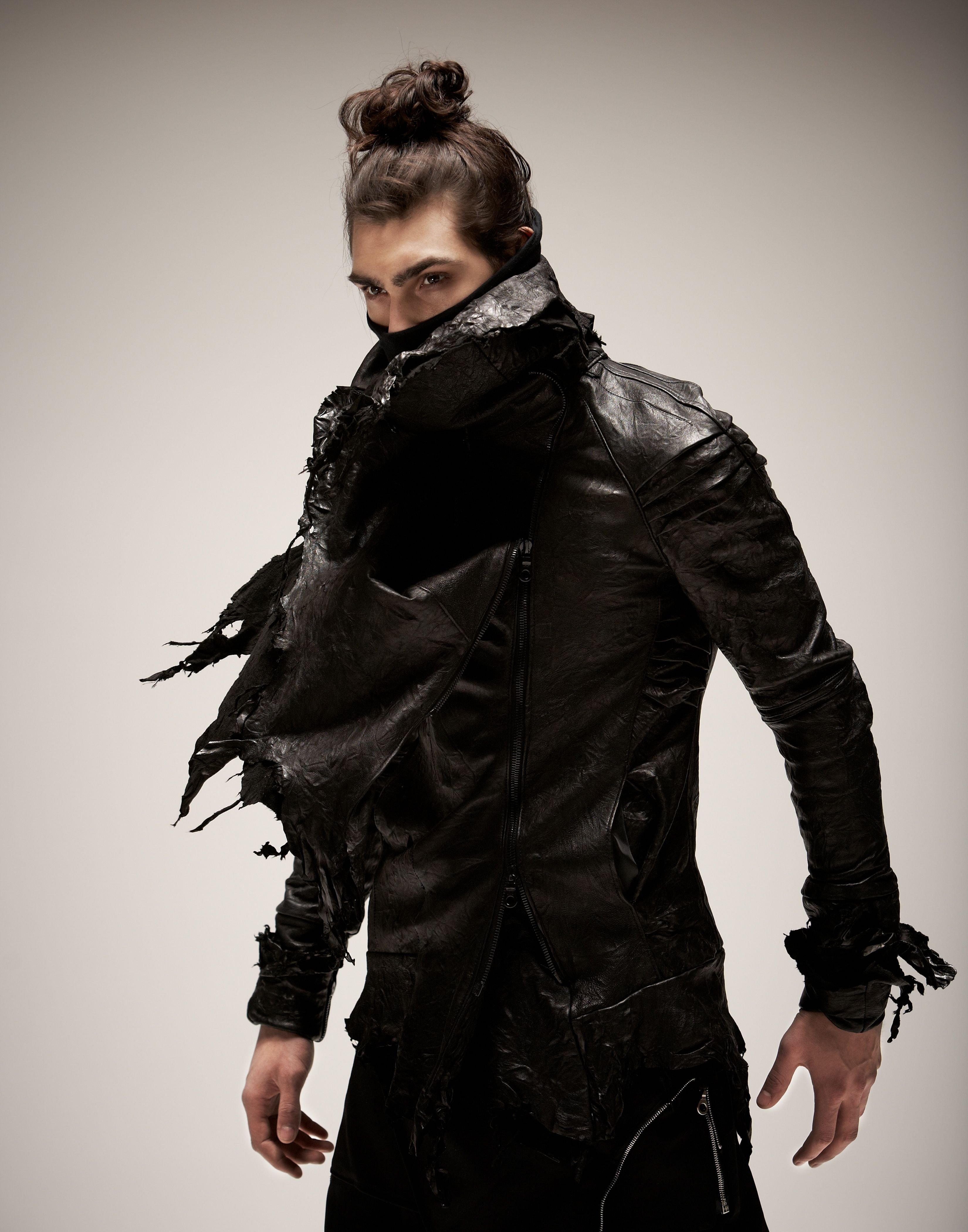 кожаные куртки cyberpunk фото 115