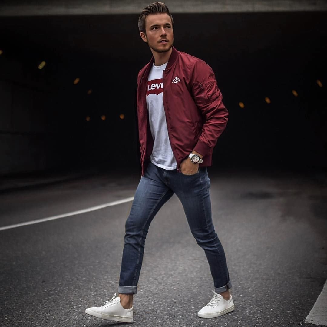 Модный мужской лук